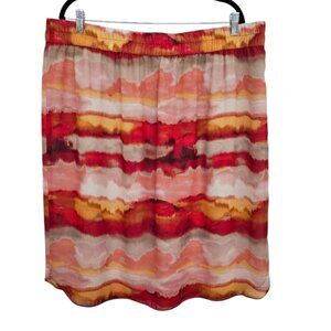 Jones   Co Multicolor Skirt Women's Size 22W Lined